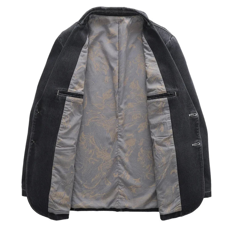 Manchester Men’s Denim Blazer Jacket