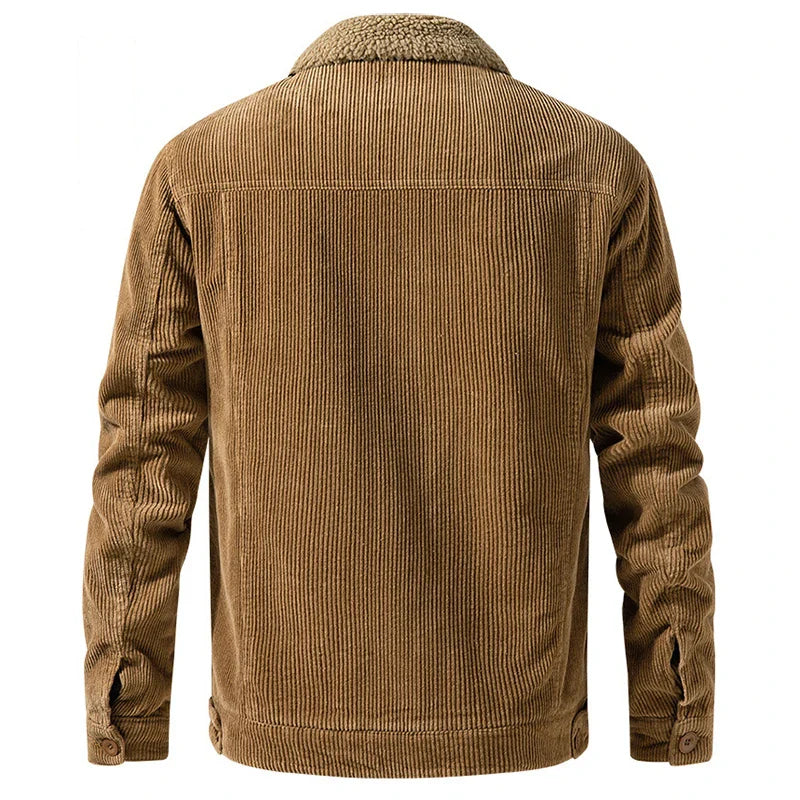 York Men’s Corduroy Sherpa Jacket