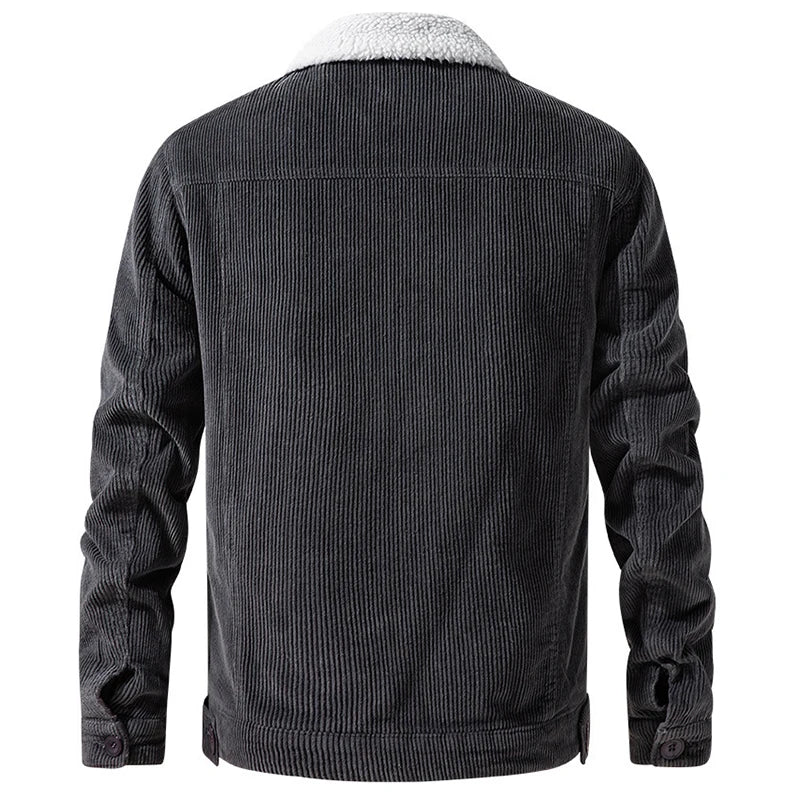 York Men’s Corduroy Sherpa Jacket