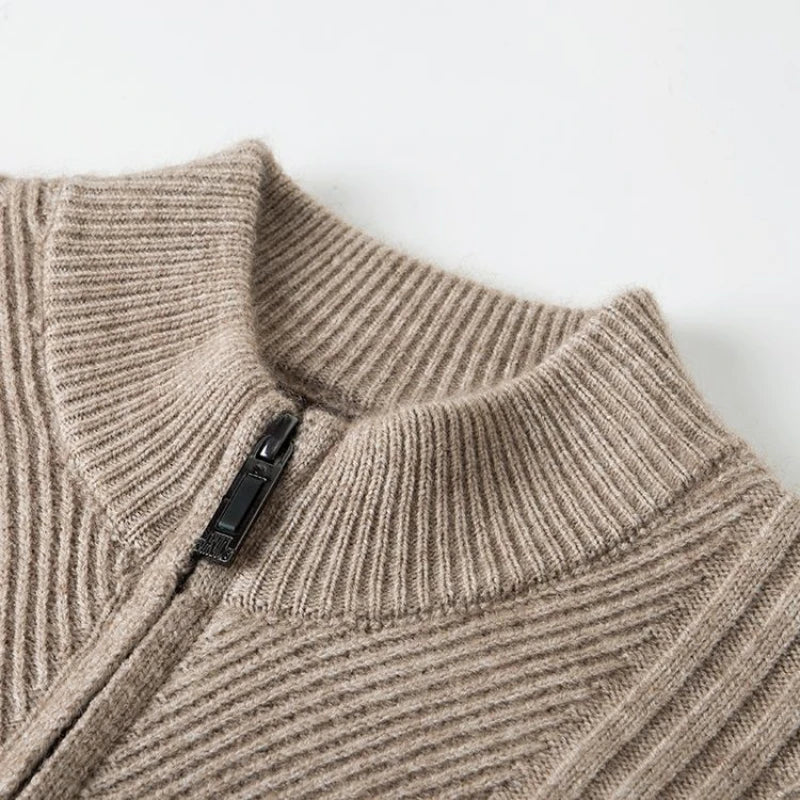 Harvey Virgin Men’s Wool Cardigan