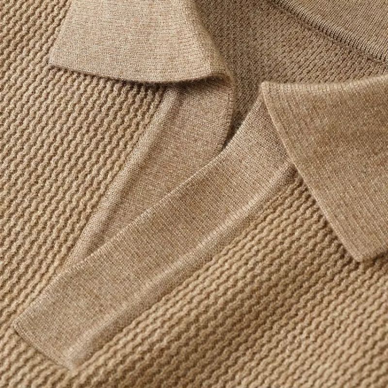 Astor Men’s Cashmere Polo Sweater