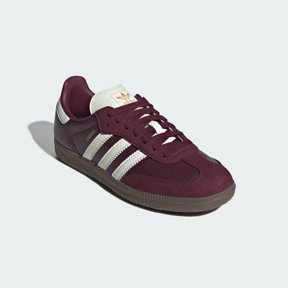 Samba Burgundy Shoes
