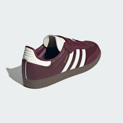 Samba Burgundy Shoes