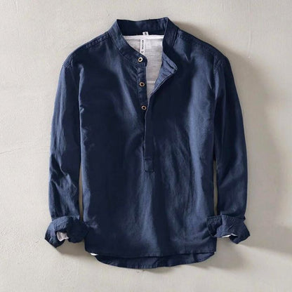 Kyoto Men’s Linen Shirt