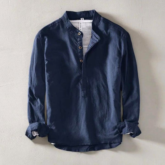 Kyoto Men’s Linen Shirt