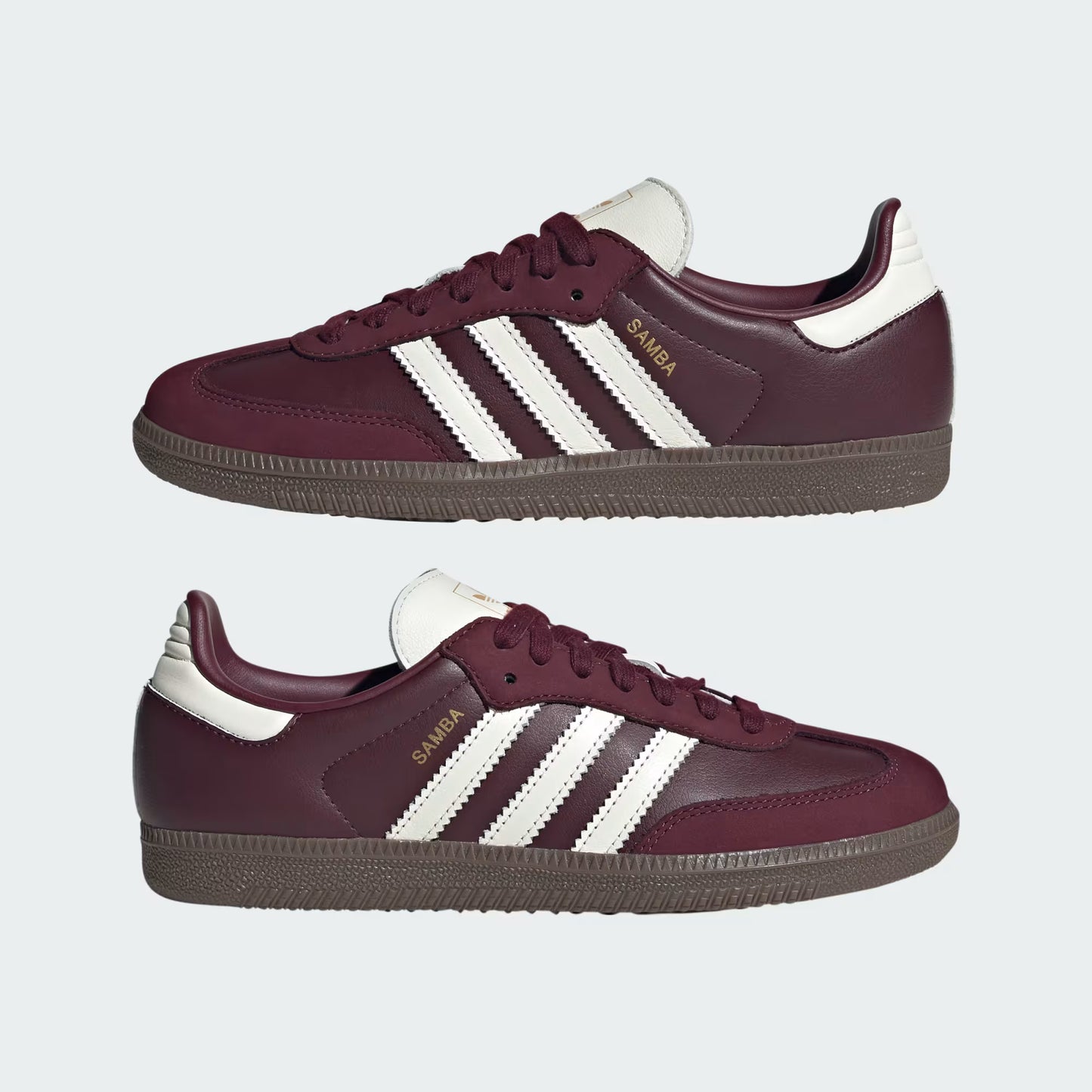 Samba Burgundy Shoes