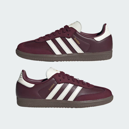 Samba Burgundy Shoes