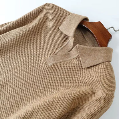 Astor Men’s Cashmere Polo Sweater