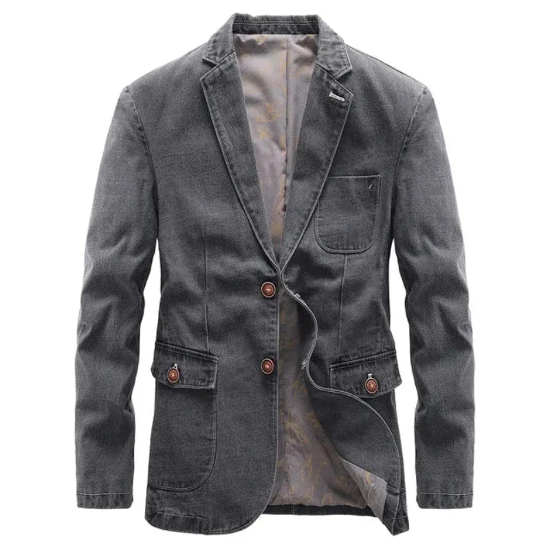 Manchester Men’s Denim Blazer Jacket