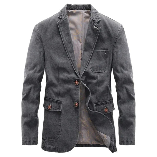 Manchester Men’s Denim Blazer Jacket