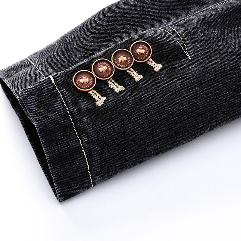 Manchester Men’s Denim Blazer Jacket