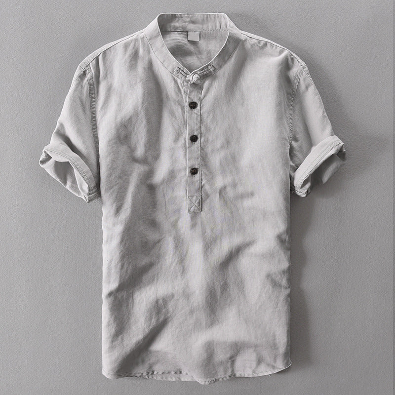 Coastal Men’s Linen Shirt