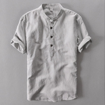 Coastal Men’s Linen Shirt