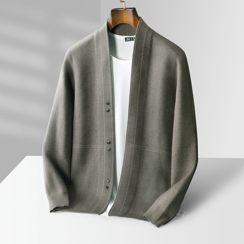 Durham Men’s Wool Cardigan