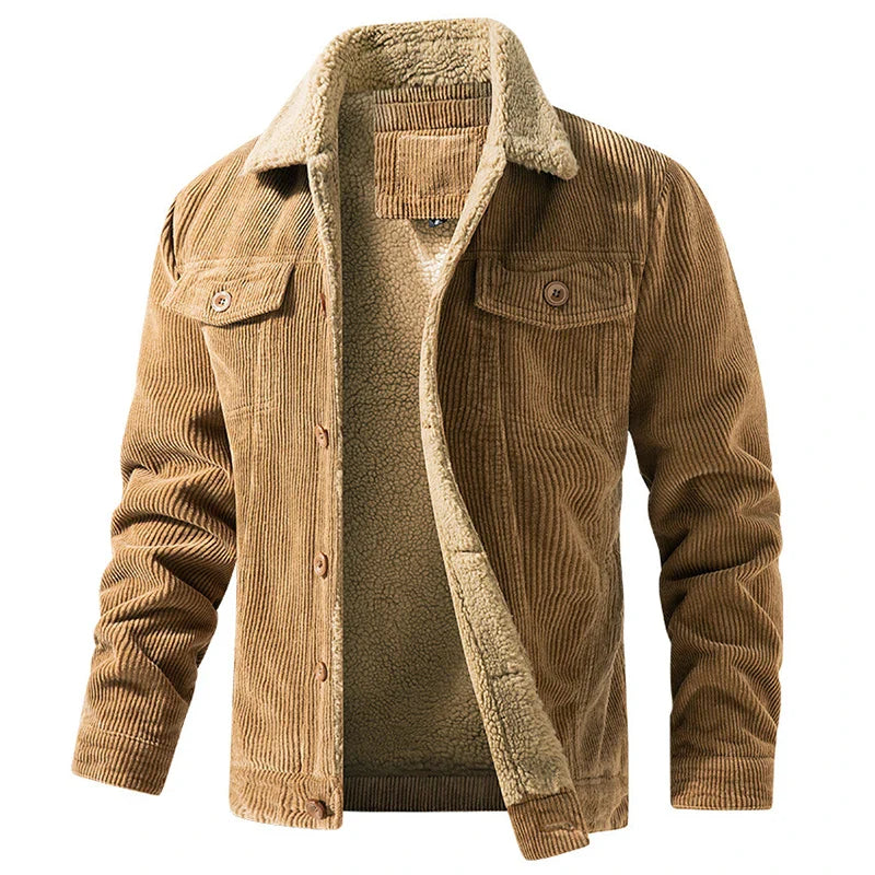 York Men’s Corduroy Sherpa Jacket