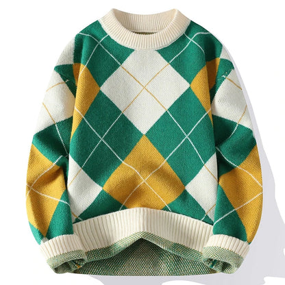 Cambridge Men’s Argyle Sweater