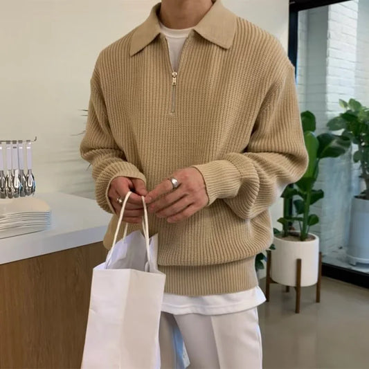 Montford Knit Men’s Collared Sweater