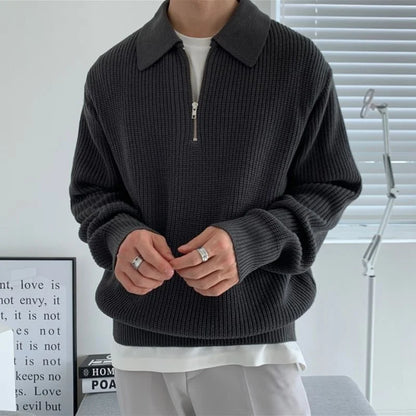 Montford Knit Men’s Collared Sweater