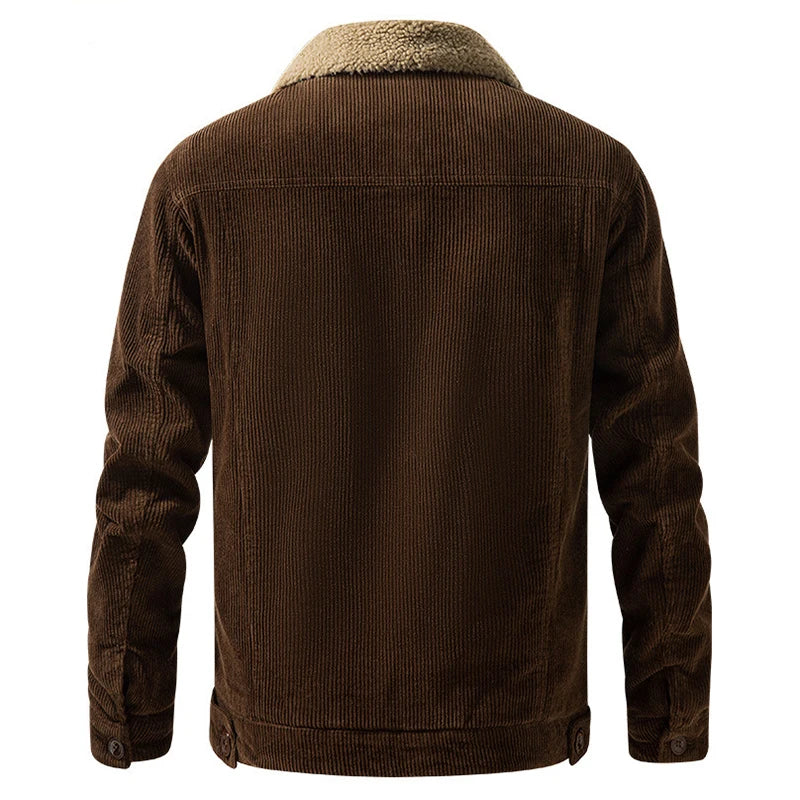 York Men’s Corduroy Sherpa Jacket
