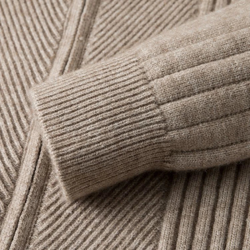 Harvey Virgin Men’s Wool Cardigan
