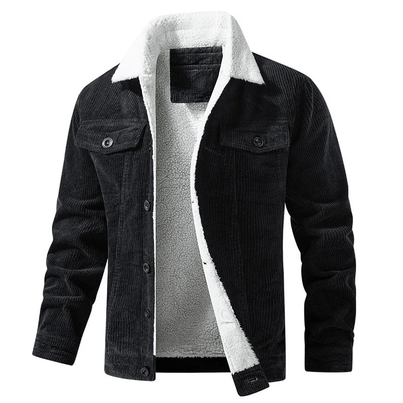 York Men’s Corduroy Sherpa Jacket