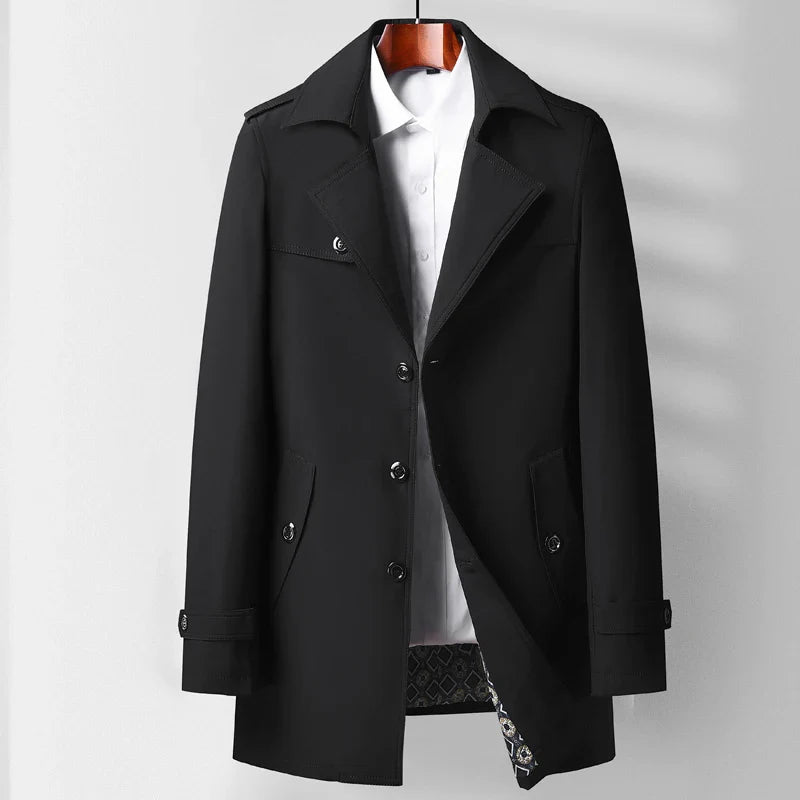 Aurelius Men’s Signature Trench Coat