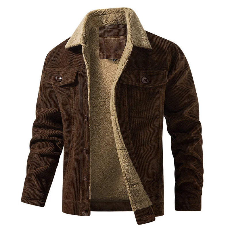 York Men’s Corduroy Sherpa Jacket