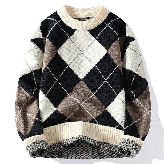Cambridge Men’s Argyle Sweater