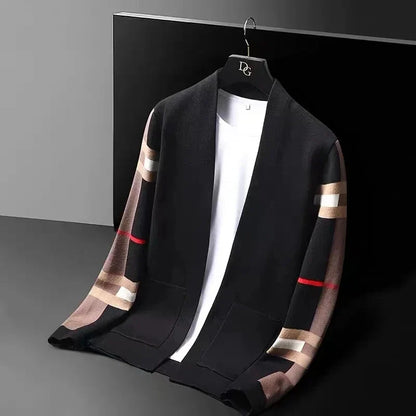 The Windsor Men’s Stripe Cardigan