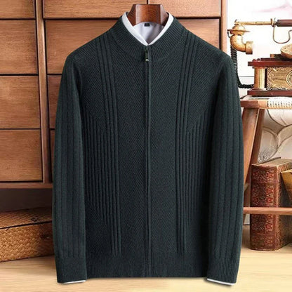 Harvey Virgin Men’s Wool Cardigan