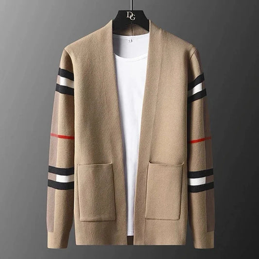 The Windsor Men’s Stripe Cardigan