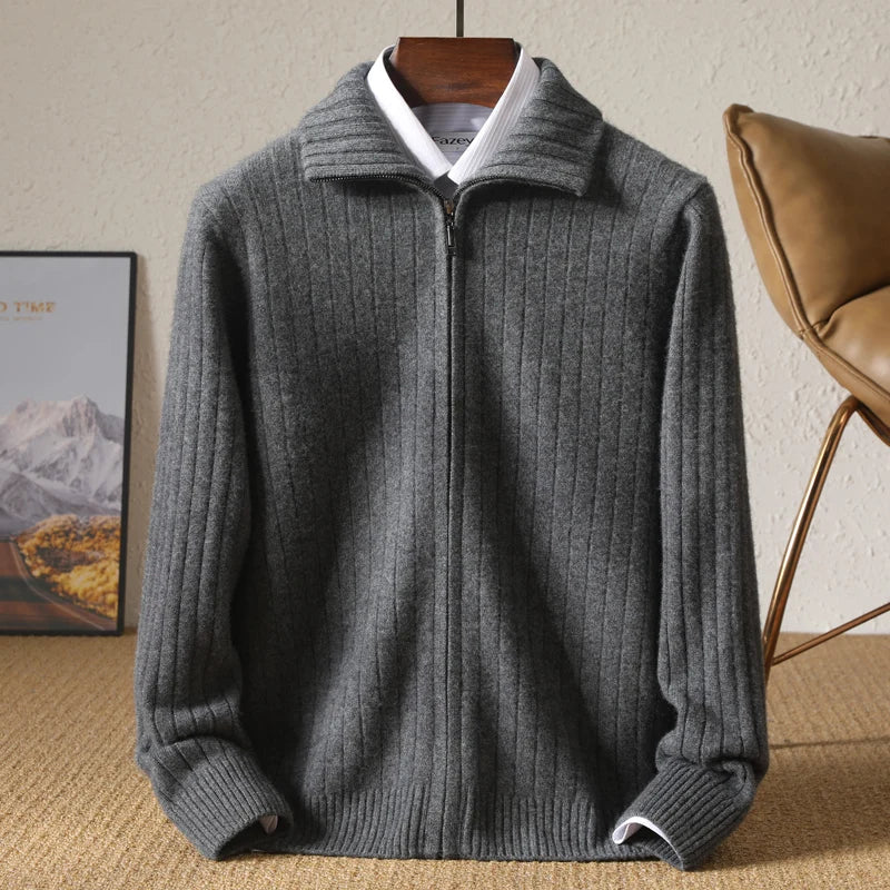 Harrison Australian Men’s Merino Cardigan