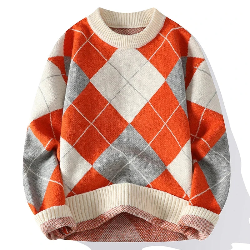 Cambridge Men’s Argyle Sweater