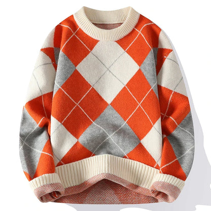 Cambridge Men’s Argyle Sweater