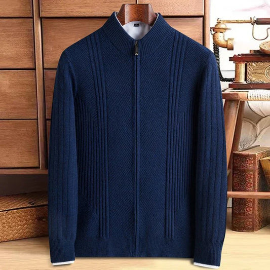 Harvey Virgin Men’s Wool Cardigan