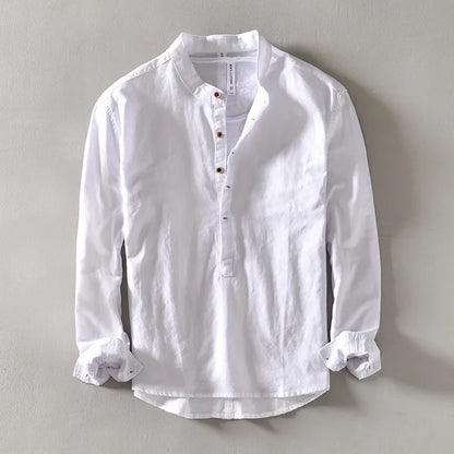 Kyoto Men’s Linen Shirt