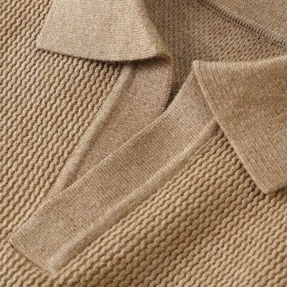 Astor Men’s Cashmere Polo Sweater