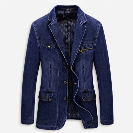 Savile Men’s Denim Blazer