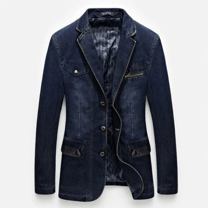 Savile Men’s Denim Blazer